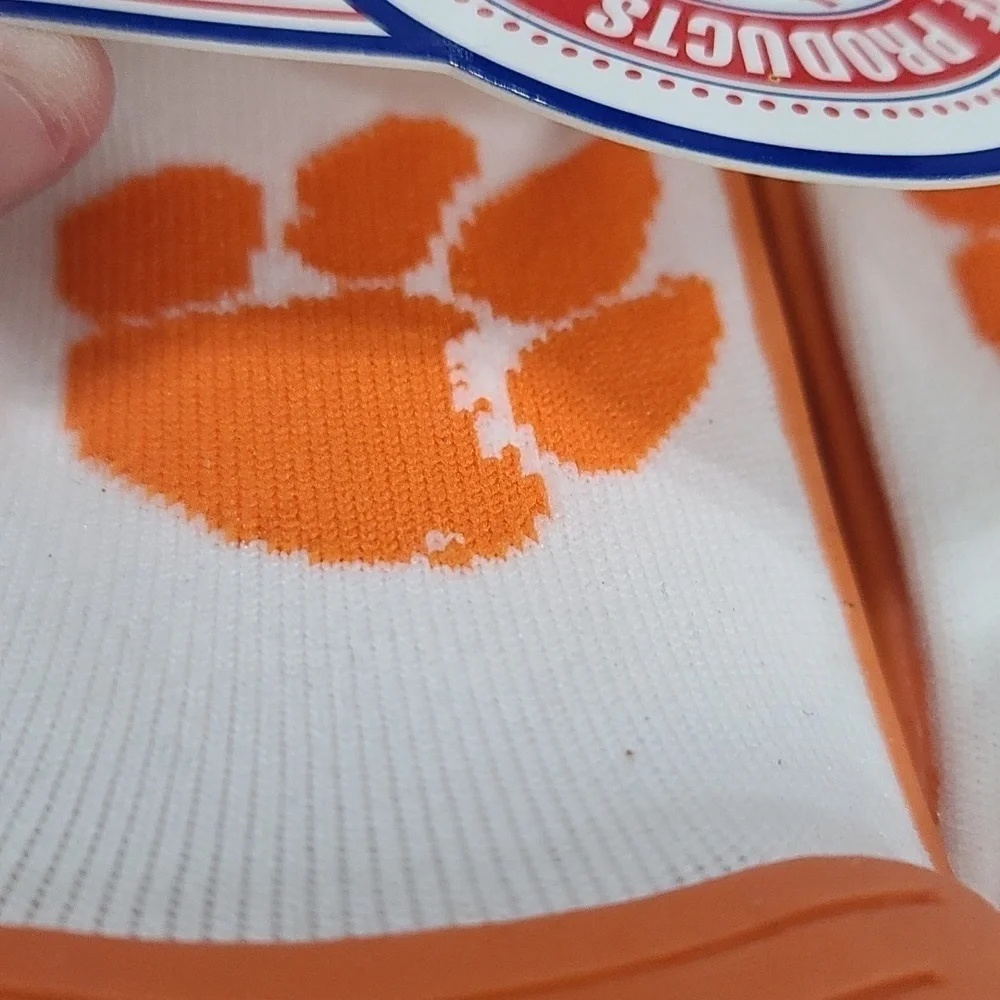 Skidders TODDLERS Skid-proof Sock Shoes CLEMSON‎ University Sz 10 NEW